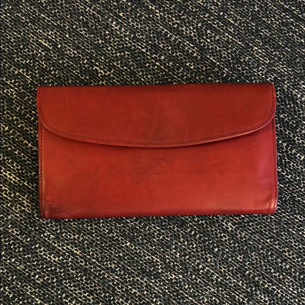Vintage Coach Red Wallet